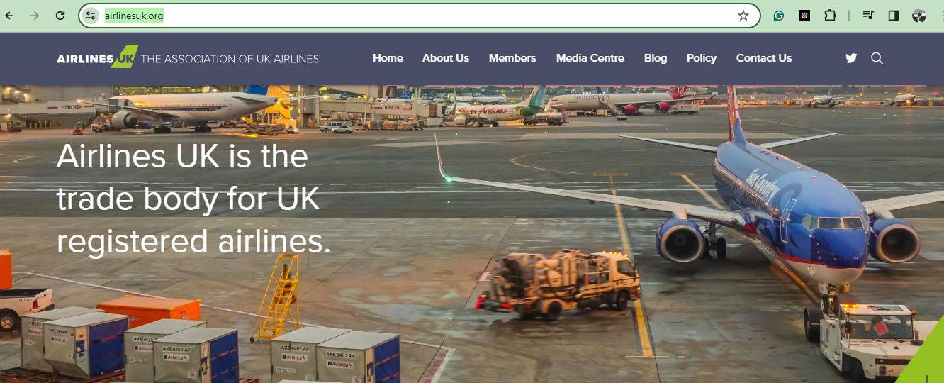 How to Book Cheap Flights to the UK: A landing page for website UK airlines body.