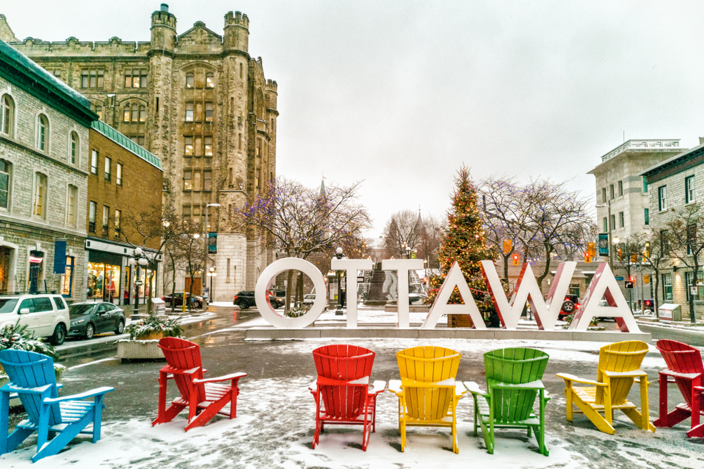 Best and Worst Cities for Jobs in Canada: A picture showing a city view of Ottawa in Canada.