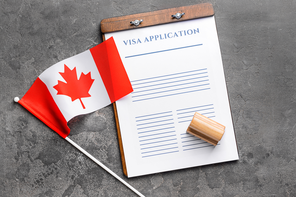 Online vs In-Person Canada Visa Application: Canadian visa form