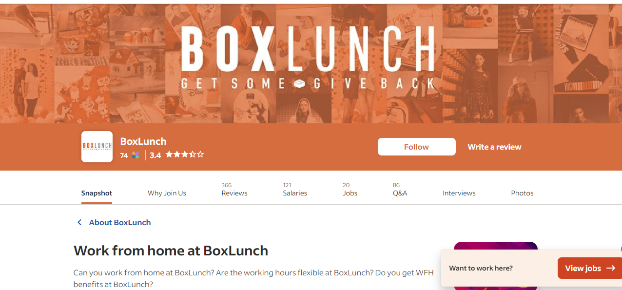 BoxLunch Remote Jobs: Boxlunch remote jobs career website