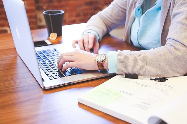 Secure your Dream Remote Job at Coursera: Picture of a lady applying for remote job